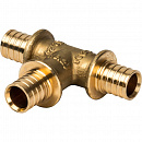 Купить Тройник равнопроходный 20x20x20 для труб из сшитого полиэтилена аксиальный STOUT 